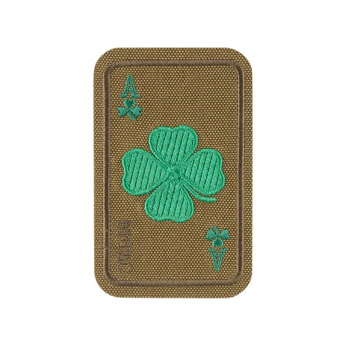 M-Tac – Lucky Card Patch – Cordura 500D – Klee – Coyote – 51391005