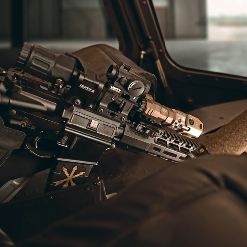 Unity Tactical - RAXIS Picatinny FAST QD Montage für MAWL Laser - Aluminium - Schwarz - LM-MIB-QD