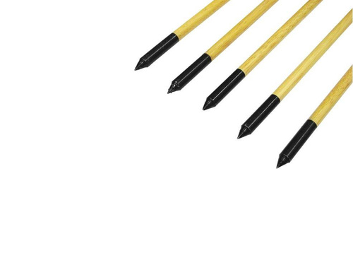 Poe Lang - Holzpfeil - 29" - Scharfe Scheibenspitze - D-002AK/VD-002AK