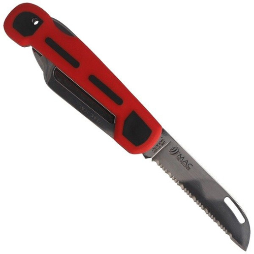 MAC Coltellerie - Skipper Red Marine Knife 65mm - 160R