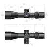 Vector Optics - Zielfernrohr Veyron 3-12x44IR Compact Scope - SFP - MPR-V10 - Schwarz - SCOM-40
