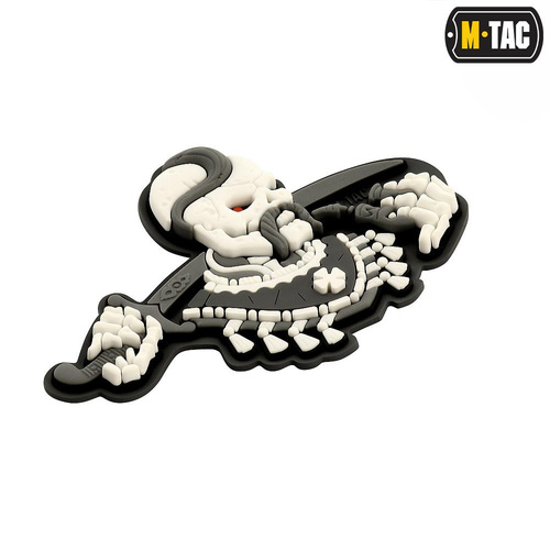 M-Tac - Never Die Again 3D Patch - Grau/Weiß - 51160113