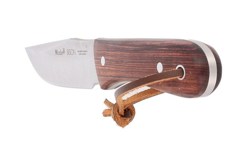 Muela - Skinner Knife Palisander Wood 90mm - BISON-9NL