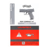 Umarex - Luftgewehr Walther PDP Compact 4" 4.5mm CO2 mit Umarex RDS Red Dot - BB - Schwarz - 5.8433-1