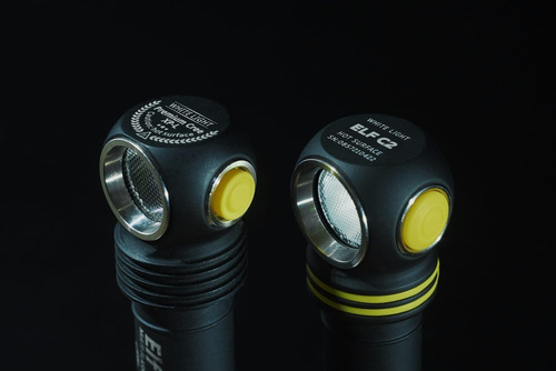 Armytek - Wiederaufladbare Taschenlampe / Stirnlampe Elf C2 - 1100 lm - Kaltlicht - F05103C