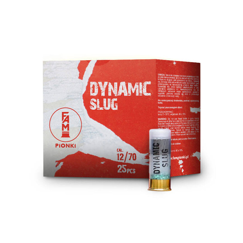 Flintenlaufgeschoss FAM Brenekke 12/70 Dynamic Slug 28 g - 25 Schuss - AMU000534