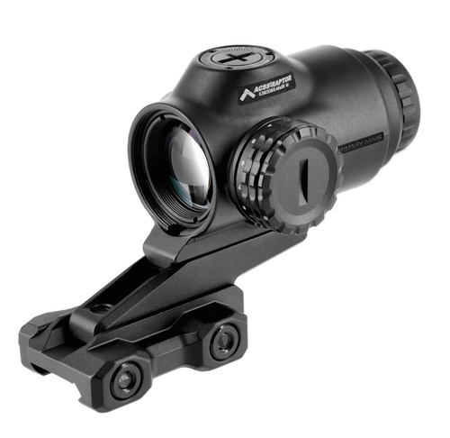 Primary Arms - Prismenvisier SLx - 3x - ACSS Raptor IR Rot - Schwarz - PA-SLX-3XMP-RAPTOR-5MP