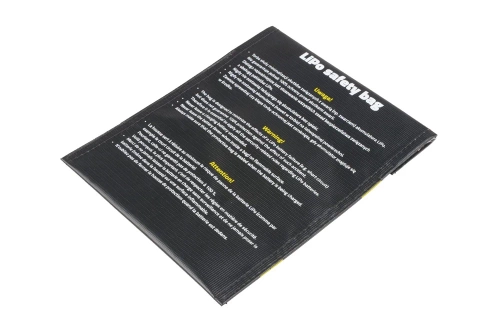 Electro River - Li-Po-Akku-Schutztasche - Schwarz / Gelb - ELR-06-012671