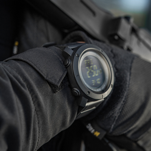 M-Tac - Taktische Uhr mit Kompass 2095 - Schwarz - 50009002