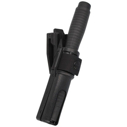 ESP - Gehärteter, erweiterbarer Schlagstock mit Halter - 23'' - Ergonomischer Griff - Schwarz - EXB-23HE BLK BH-55