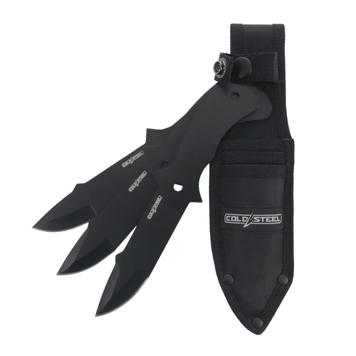 Cold Steel - Wurfmesser Throwing Knives - 420 - 3 Stück - Schwarz - CS-TH-80KVC3PK