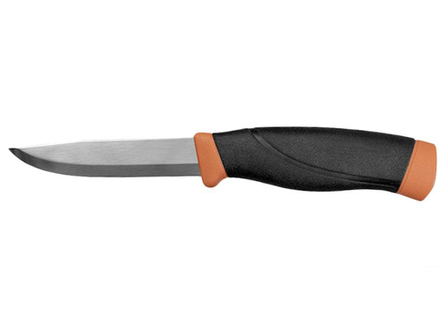 Morakniv - Companion Heavy Duty Messer - 12C27 - Schwarz / Orange - 13260