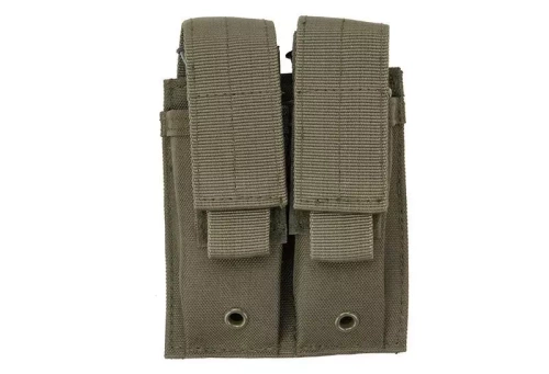 GFC Tactical - Doppel-Pistolenmagazin-Tasche - MOLLE - Nylon - Olive - GFT-19-001420