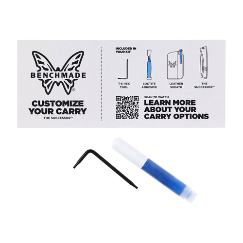 Benchmade - Klappmesser 315BK-01 Successor - M390 - Schwarz/Gold - 315BK-01