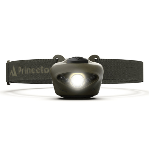 Princeton Tec - Taktische Stirnlampe Vizz 550 RGB MPLS - 550 lm - Olivgrün - VIZZ23-RGB-MPLS-OD