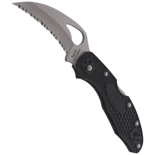 Spyderco - Klappmesser Byrd™ Hawkbill FRN Schwarz SpyderEdge - BY22SBK