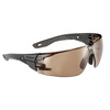 Bolle Safety - Schutzbrille RUSH+ 2.0 - EN ISO 16321-1 - Platinum - Braun - RUSPMN50E