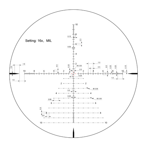 Vector Optics - Zielfernrohr Tauron 4-32x56 ED - SFP - SCOL-56
