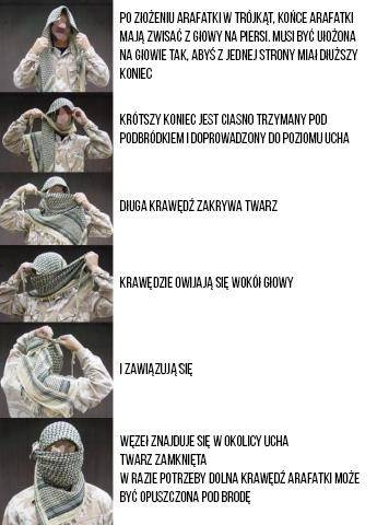 M-Tac - Shemagh Schlinge - Schwarz / Olive - 40902001