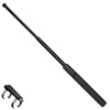 ESP - Gehärteter erweiterbarer Schlagstock mit Clip - 21" - Extra Grip Griff - Schwarz - EXB-21H BLK BC-01