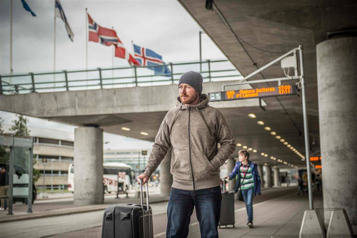 Helikon - Covert Tactical Hoodie Kapuzenpullover - Fullzip - Hellbraune Melange - BL-CHF-SF-M6