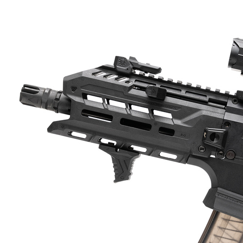 Strike Industries - Handschutz für CZ Scorpion EVO 3 - S1-3 - Polymer Extreme - Schwarz - SI-CEVO-POLY-HG-6-BK