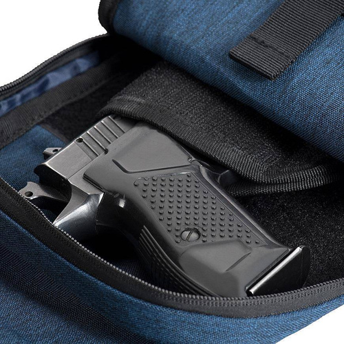 M-Tac - Umhängetasche mit Holster - Blau / Schwarz - 10061039