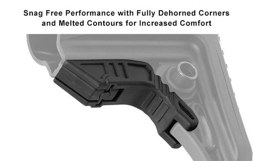 UTG - Hinterschaft für AR 15 Pro Ops Ready S4 - Mil-Spec - Mit Wangenauflage - Schwarz - RBUS4BMS