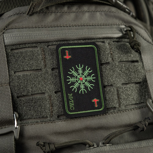 M-Tac – Helm of Terror Map Patch – Stickerei – Schwarz/Oliv – 51392201