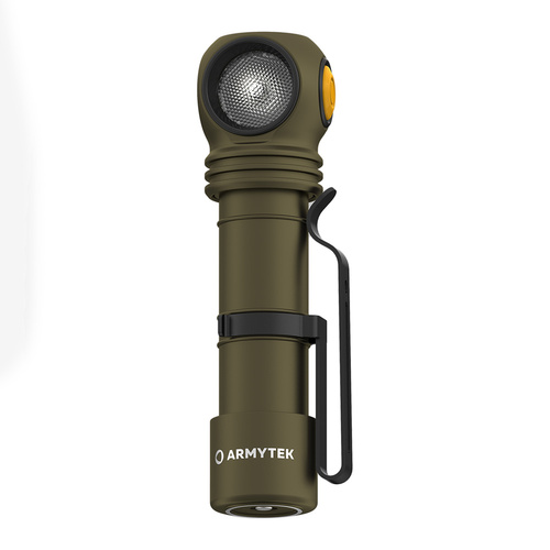 Armytek - Stirnlampe Wizard C2 Pro - Magnetisches Ladegerät - 2500 lm - 18650 - Olive - F08701CO