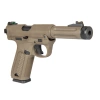 Action Army - ASG Pistole Replika Assassin AAP01 - Full/Semi Auto - Dark Earth - AAR-02-029447