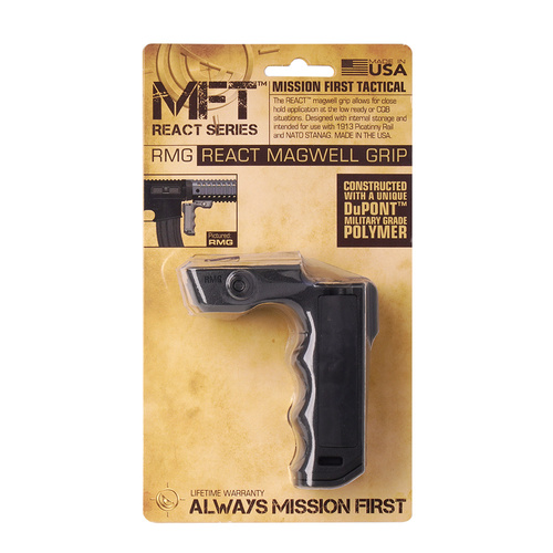 MFT - React Magwell Grip - Picatinny - Schwarz - RMG-BL
