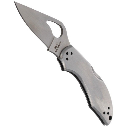 Spyderco - Klappmesser Byrd Robin™ 2 Stainless Plain - BY10P2