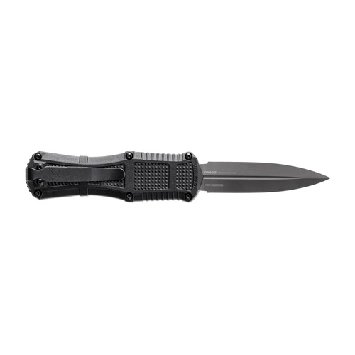 Benchmade - Klappmesser OTF 3375GY Mini Claymore - CPM-D2 - Schwarz - 3375GY