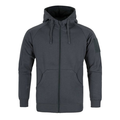 Helikon - Urban Tactical Hoodie® Lite Kapuzenpullover - FullZip - Grau - BL-ULF-CB-19