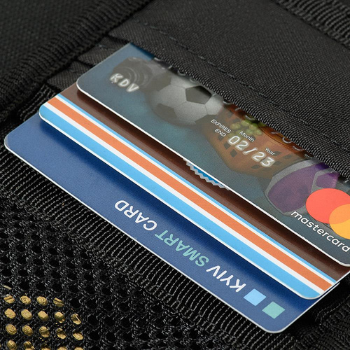 M-Tac - Elite Gen.II Brieftasche - Klettverschluss - Schwarz - 20424802