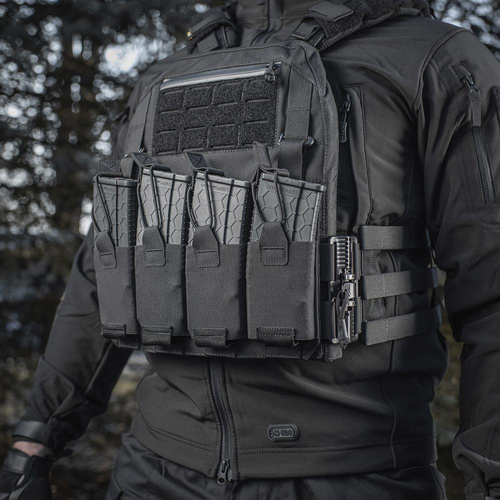 M-Tac - Plate Carrier Cuirass QRS XL taktische Weste - Schwarz - 10180002