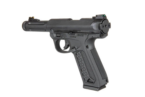 Action Army - Replik ASG Pistole AAP01 Assassin Semi Auto - 6 mm - Green Gas - Schwarz - AAR-02-029448