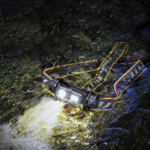 Fenix - Wiederaufladbare LED-Stirnlampe mit 2600-mAh-Akku - 1200 Lumen - HM60R