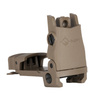 MFT - Back Up Polymer Flip Up Rear Sight - Scorched Dark Earth - BUPSWR-SDE