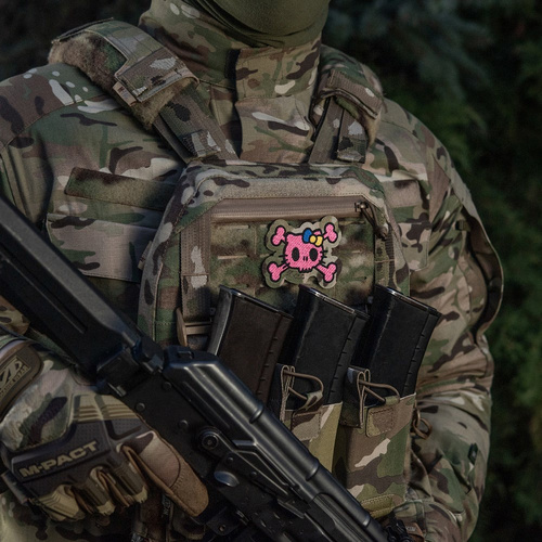 M-Tac – Kitty Pink Patch – Stickerei – Gelbe und Blaue Schleife – MultiCam – 51393008