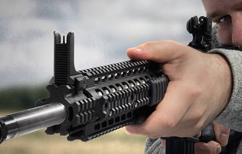 UTG - Feste Korne für AR15 - Picatinny - Schwarz - MT-750X