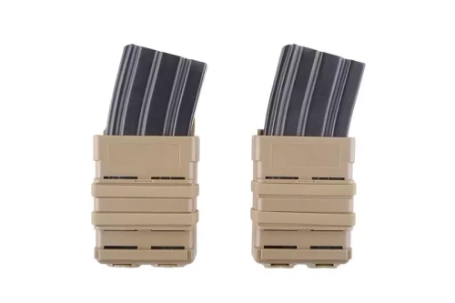 Primal Gear - Doppelmagazintasche Open III (M) - AR - Tan - PRI-19-017415