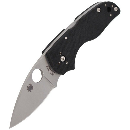 Spyderco - Lil' Native® G-10 Schwarz Mid Back Lock Messer - C230MBGP