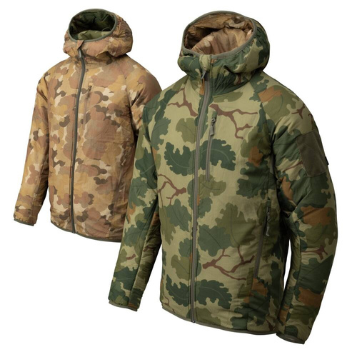 Helikon - Reversible Wolfhound Hoodie Jacket® - Mitchell Camo Leaf / Mitchell Camo Clouds - KU-RWH-NL-1C1DA