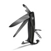 Victorinox - Multifunktionelles Taschenmesser Ranger 55 - 10 Funktionen - Onyx Schwarz - 0.9563.C31P