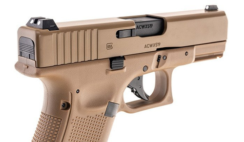 Umarex - Glock 19X Pistole Replik - CO2 GBB - Coyote - 2.6435