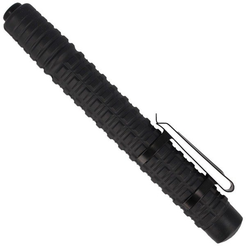 ESP - Gehärteter erweiterbarer Schlagstock mit Clip - 21" - Extra Grip Griff - Schwarz - EXB-21H BLK BC-01
