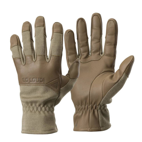 Direct Action - Tactical Crocodile FR Gloves Long® - Ziegenleder - Light Coyote - GL-CRFL-NMX-LTC