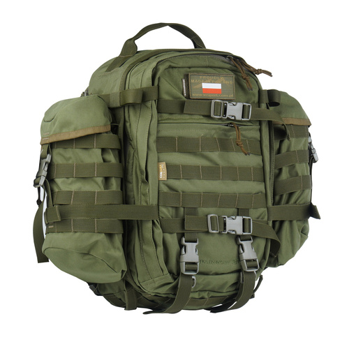 WISPORT - Sparrow 30 II Rucksack mit zwei Seitentaschen - 30 + 10 l - Olivgrün